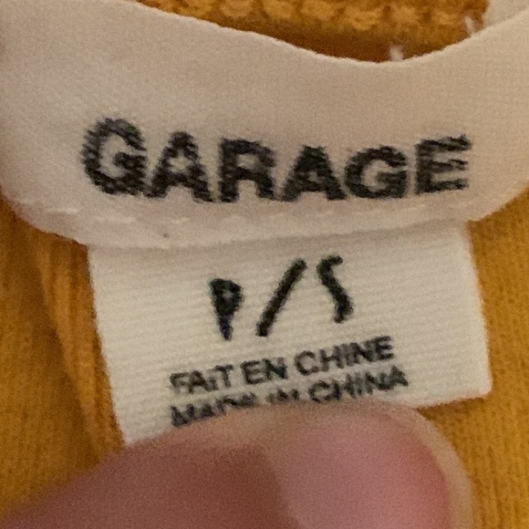 “Ciao Bella” Mustard Yellow Tank - Picture 5 of 5